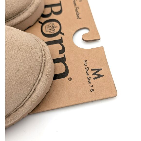 Born Spring Form Indoor Outdoor Comfort Slippers Women's Tan Size US7-8 - Picture 7 of 8